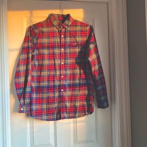 Vineyard Vines boys flannel shirt